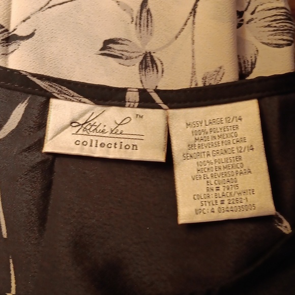 Vintage y2k 90s Kathie Lee large 12/14 maxi dress 👗 - Picture 4 of 4